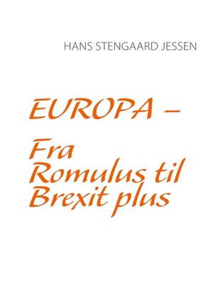 cover image of Europa--Fra Romulus til Brexit plus